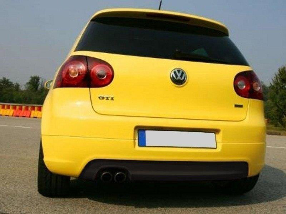 Rear Valance VW Golf V GTI Edition 30 (With 1 Exhaust Hole, For GTI Exhaust) 2003-2008 Maxton Design