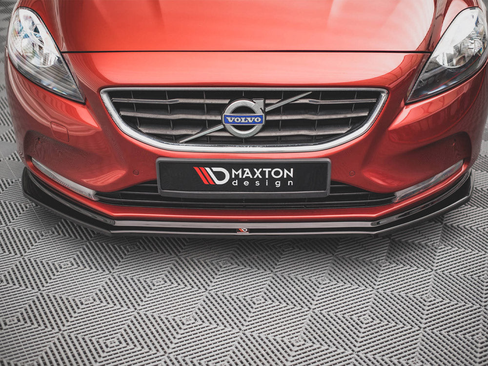 Front Splitter Volvo V40 2012-2019 Maxton Design