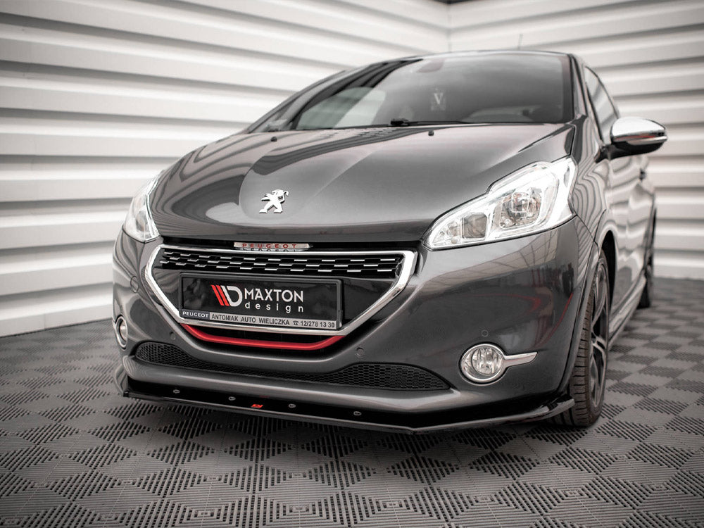 Front Splitter V.1 Peugeot 208 GTI MK1 Maxton Design