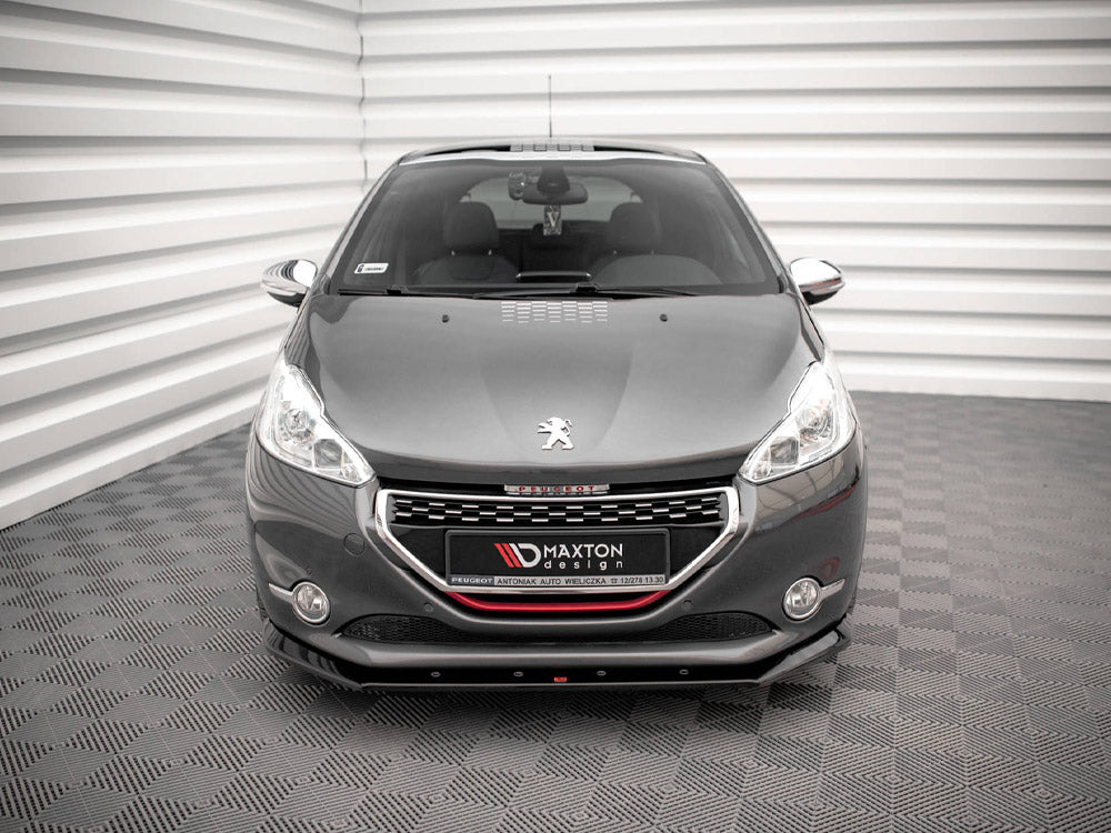 Front Splitter V.1 Peugeot 208 GTI MK1 Maxton Design