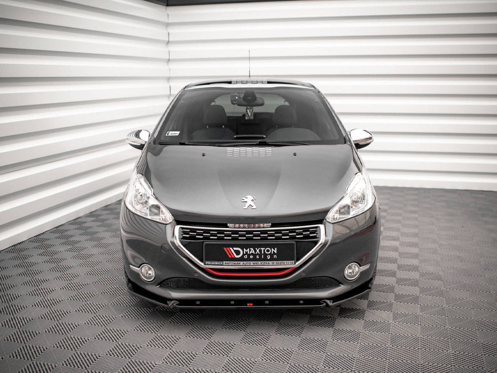 Front Splitter V.2 Peugeot 208 GTI MK1 Maxton Design