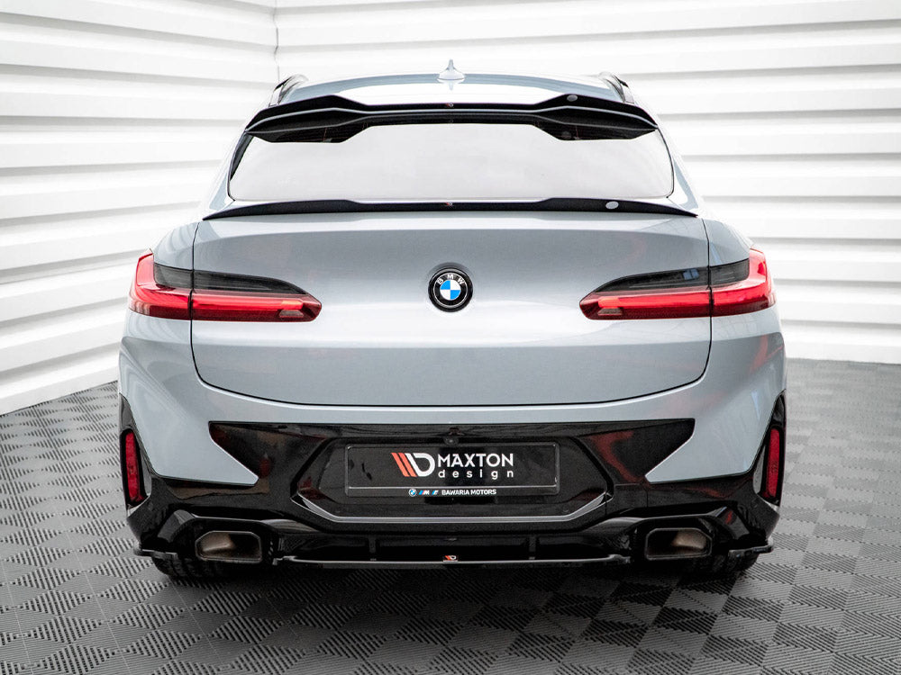 Central Rear Splitter BMW X4 M-Pack G02 Facelift Maxton Design