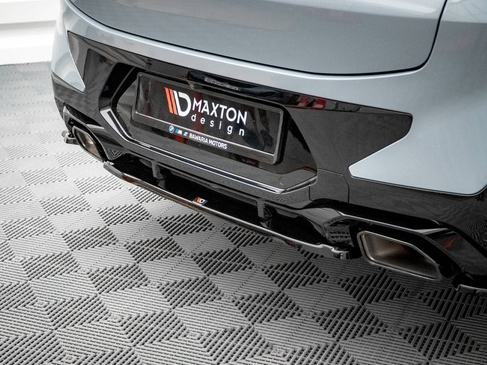 Central Rear Splitter BMW X4 M-Pack G02 Facelift Maxton Design