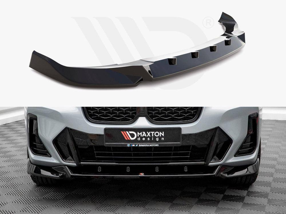 Front Splitter V.2 Bmw X4 M-pack G02 Facelift Maxton Design