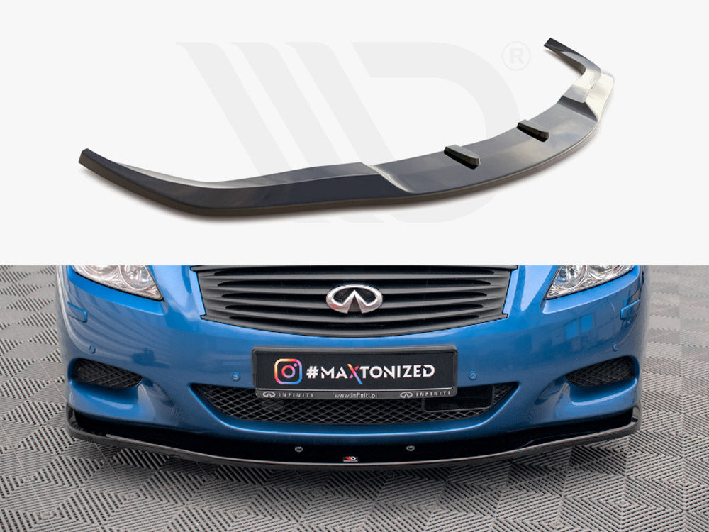 Front Splitter Infiniti G37 Coupe Maxton Design