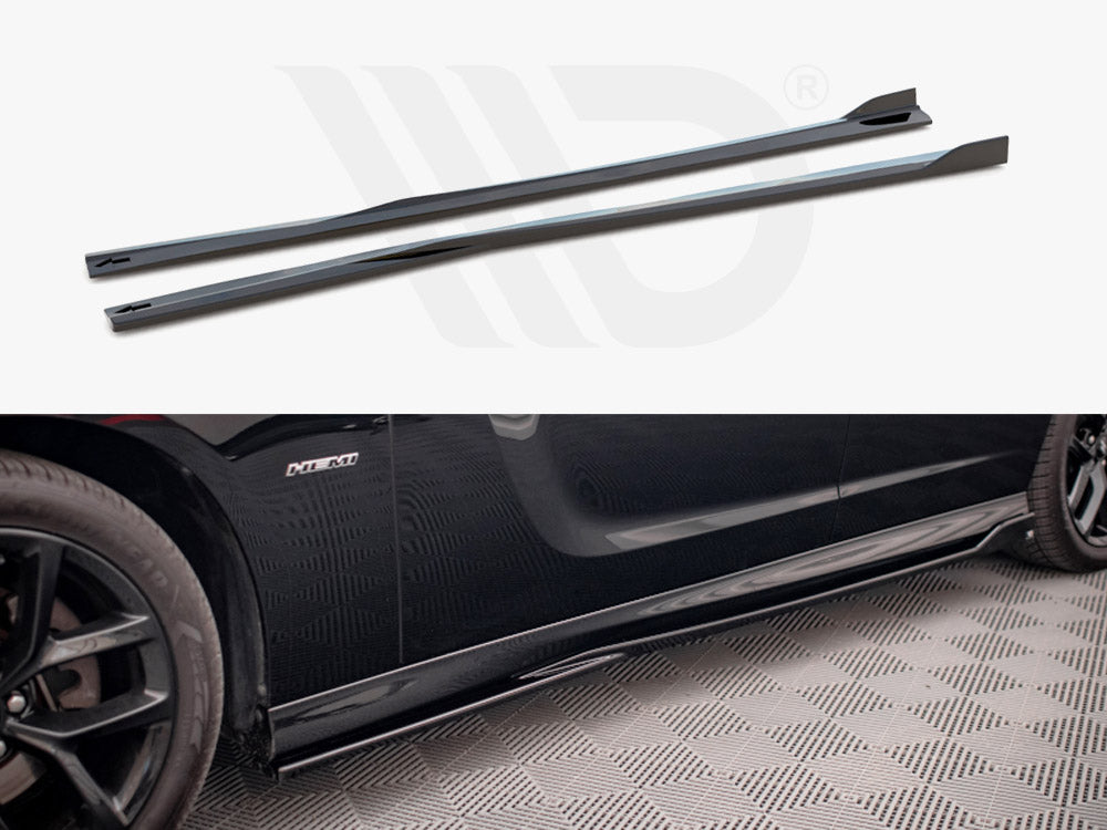 Side Skirts Diffusers Dodge Charger SRT MK7 Facelift Maxton Design