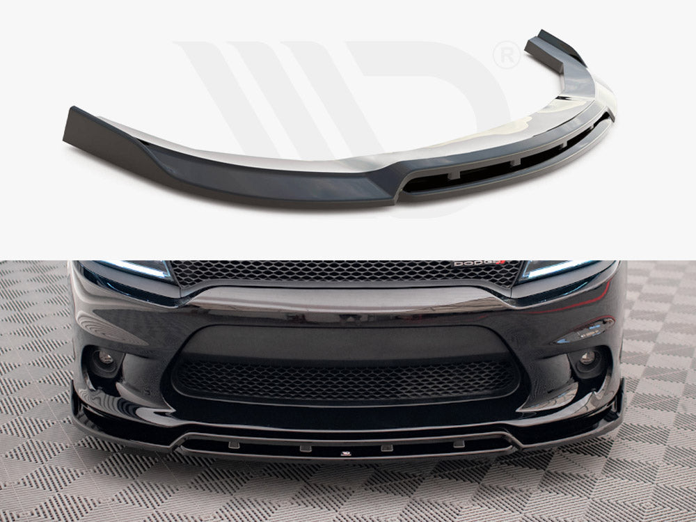 Front Splitter V.1 Dodge Charger SRT MK7 Facelift Maxton Design