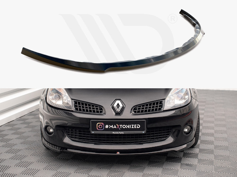 Front Splitter Renault CLIO MK3 RS 2006-2009 Maxton Design