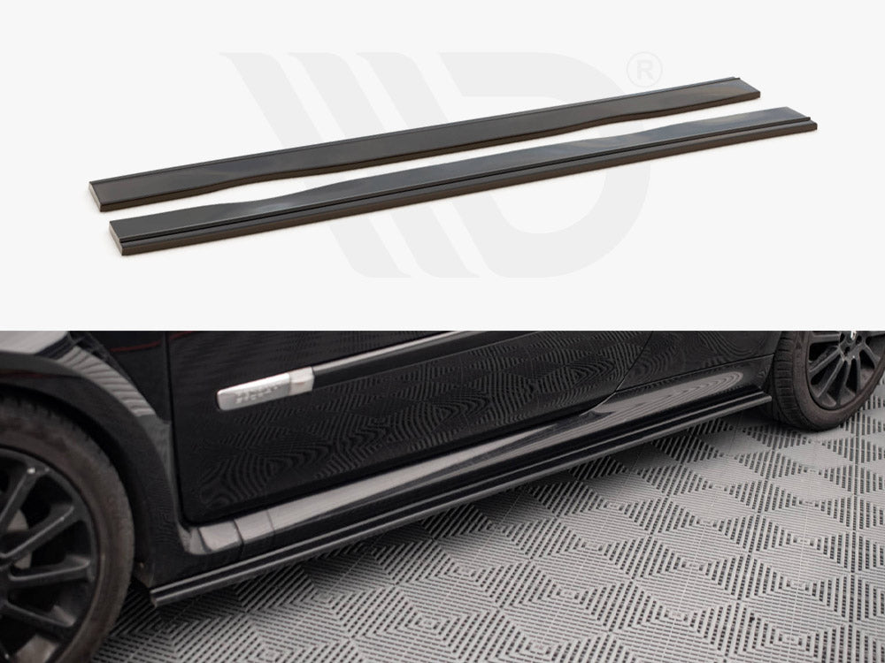 Side Skirts Diffusers Renault CLIO MK3 RS 2006-2012 Maxton Design