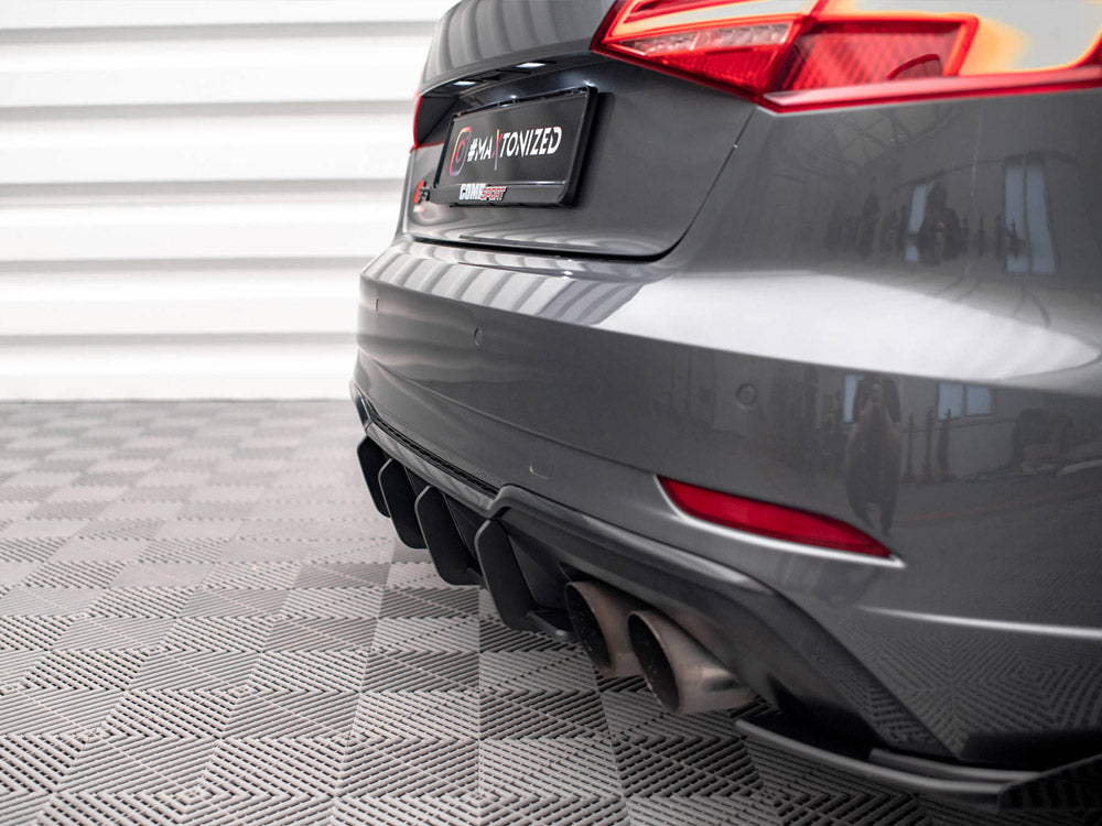 Street PRO Rear Diffuser Audi S3 Sportback 8V Facelift Maxton Design