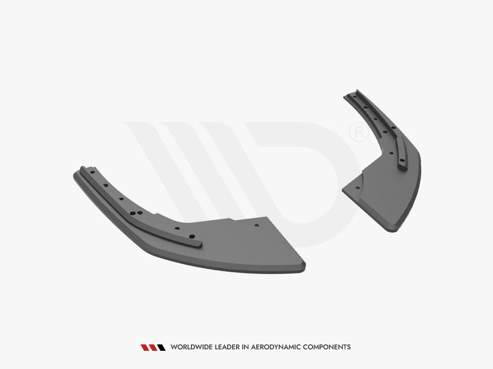 Street PRO Rear Side Splitters Audi S3 Sportback 8V Facelift Maxton Design