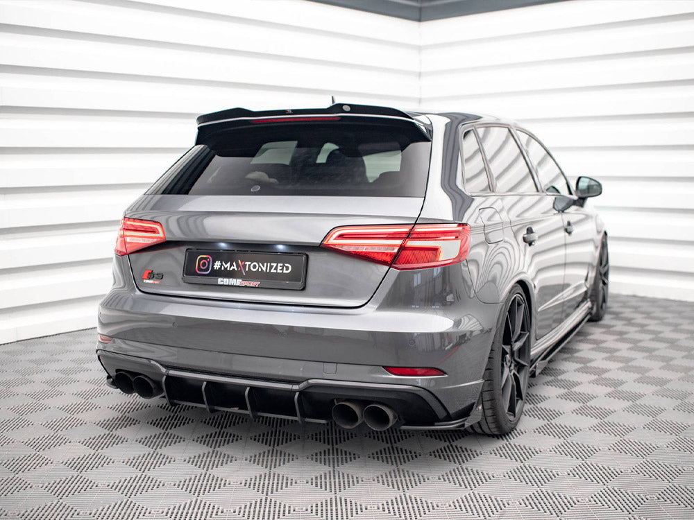 Rear Side Flaps Audi S3 Sportback 8V Facelift Maxton Design