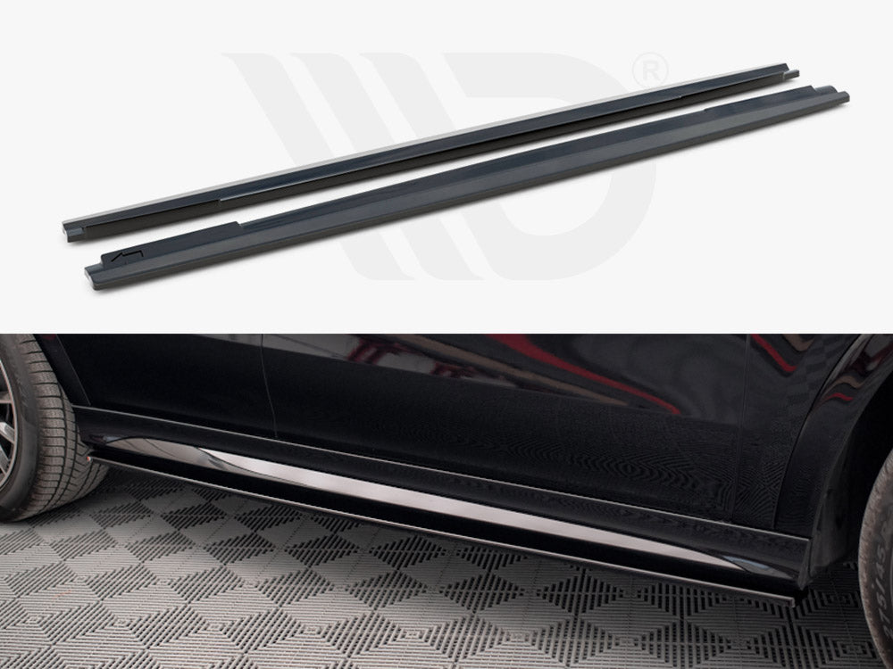 Side Skirts Diffusers Mercedes GLE Coupe AMG Line C167 Maxton Design