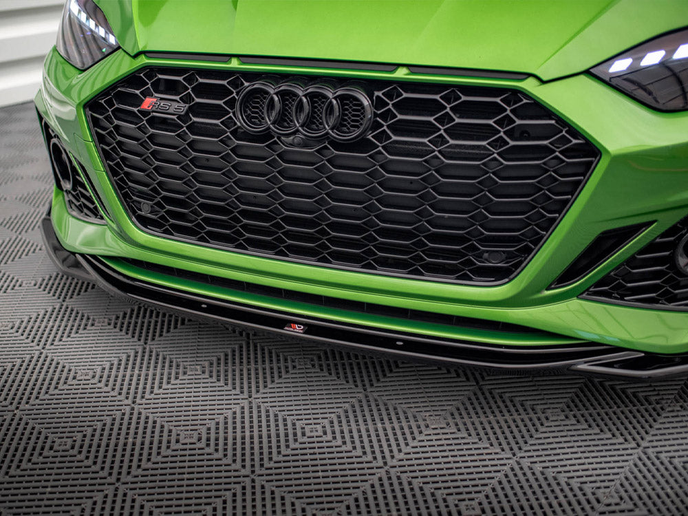 Front Splitter V.1 + Flaps Audi RS5 F5 Facelift Maxton Design