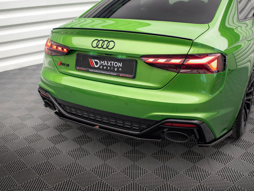 Central Rear Splitter Audi RS5 F5 Facelift Maxton Design