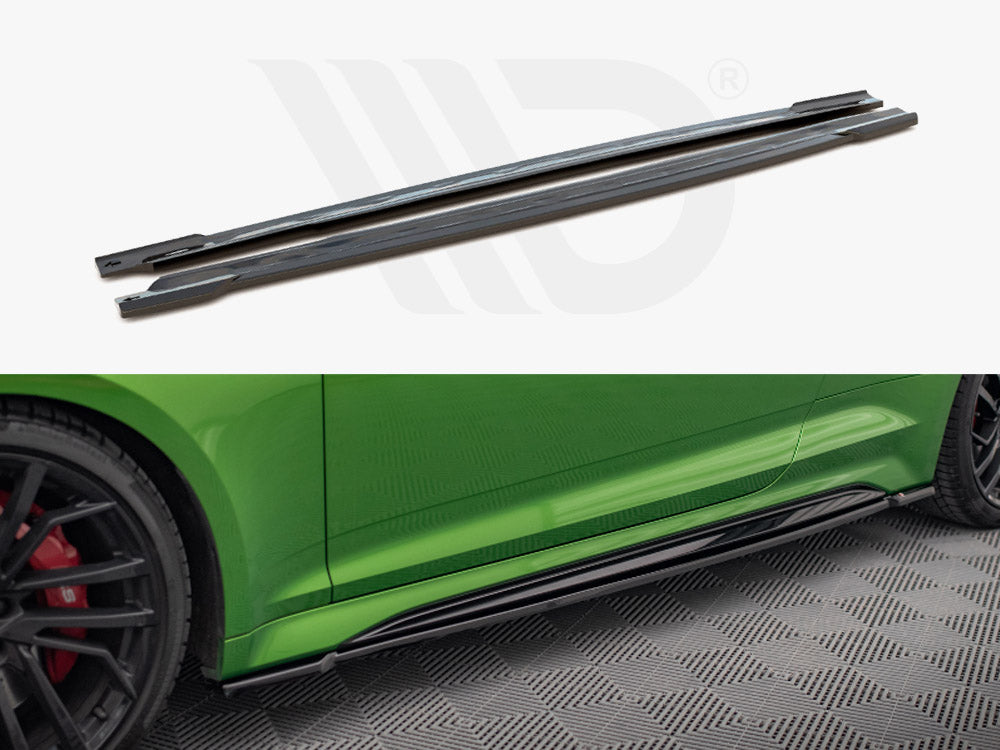 Side Skirts Diffusers Audi RS5 Coupe F5 Facelift Maxton Design