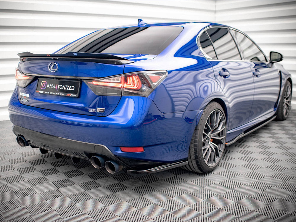 Rear Side Splitters Lexus GS F Mk4 Facelift Maxton Design