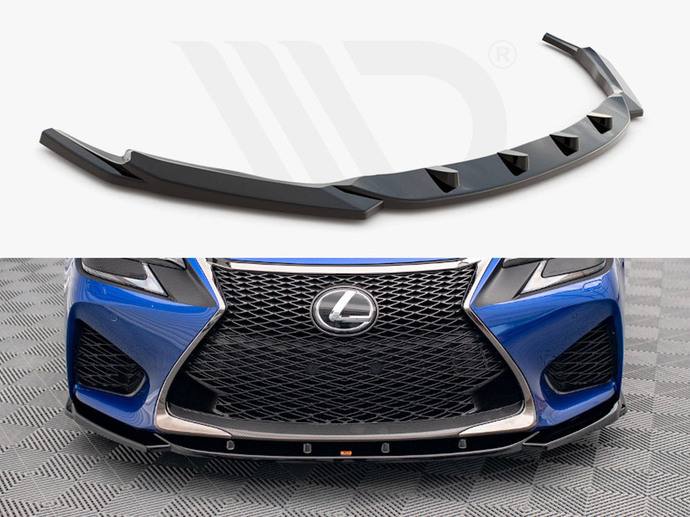 Front Splitter V.2 Lexus GS F Mk4 Facelift Maxton Design