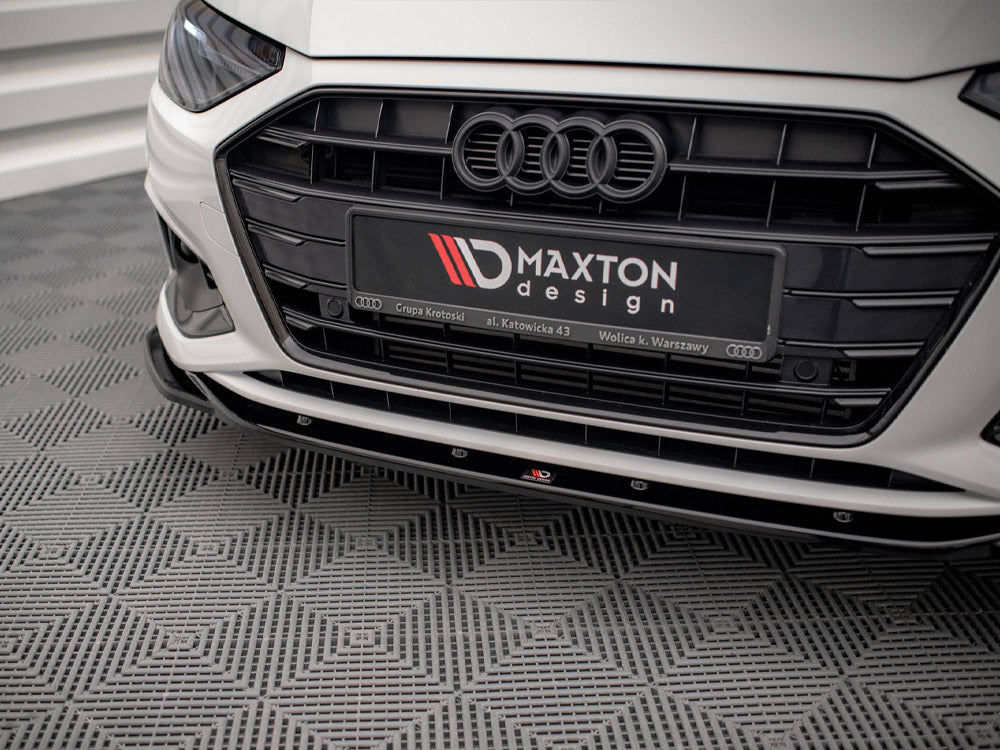 Front Splitter V.2 Audi A4 B9 Facelift Maxton Design