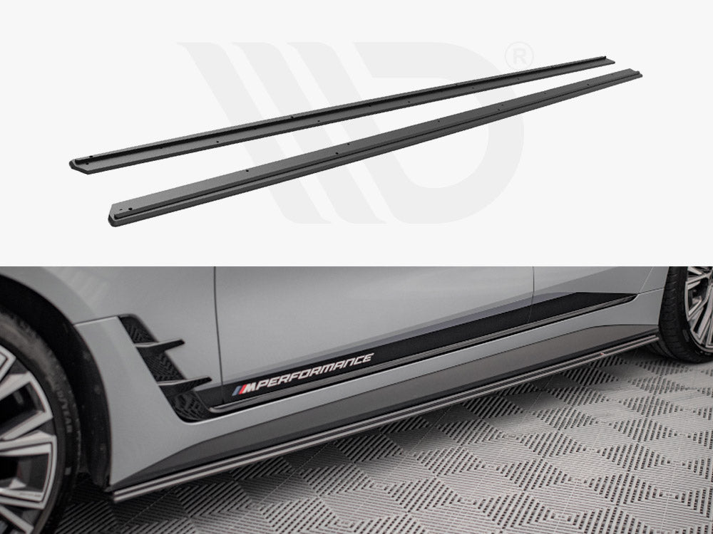 Street PRO Side Skirts Diffusers BMW 4 Gran Coupe M-Pack G26 Maxton Design