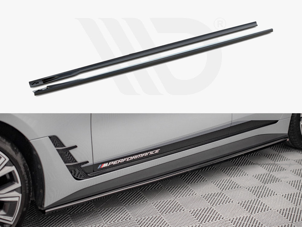 Side Skirts Diffusers V.1 BMW 4 Gran Coupe M-Pack G26 Maxton Design