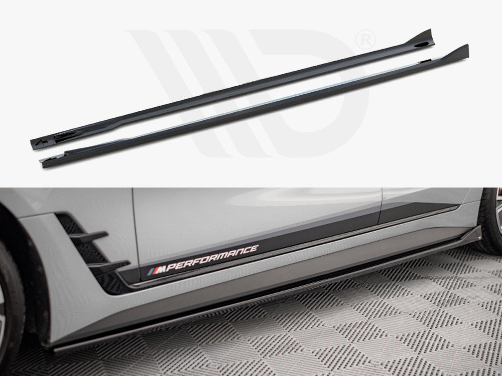 Side Skirts Diffusers V.2 BMW 4 Gran Coupe M-Pack G26 Maxton Design