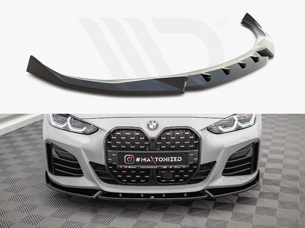 Front Splitter V.2 BMW 4 / i4 Gran Coupe M-Pack G26 Maxton Design