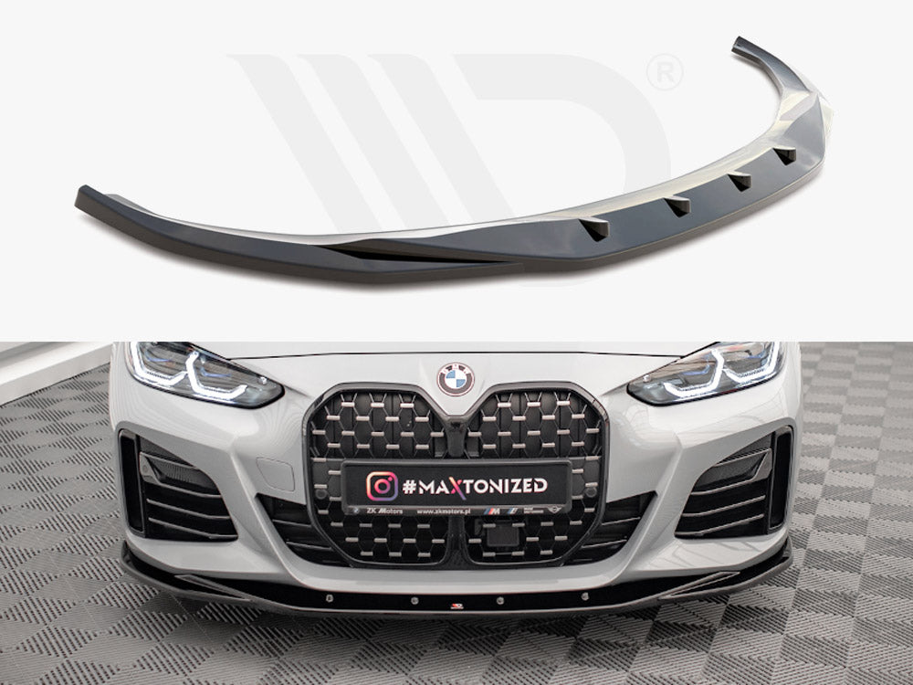 Front Splitter V.3 BMW 4 / i4 Gran Coupe M-Pack G26 Maxton Design