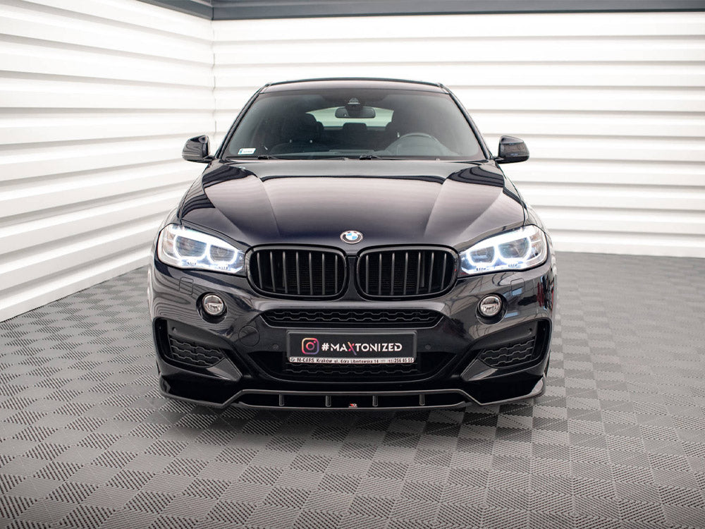 Front Splitter V.2 BMW X6 M Sport F16 Maxton Design