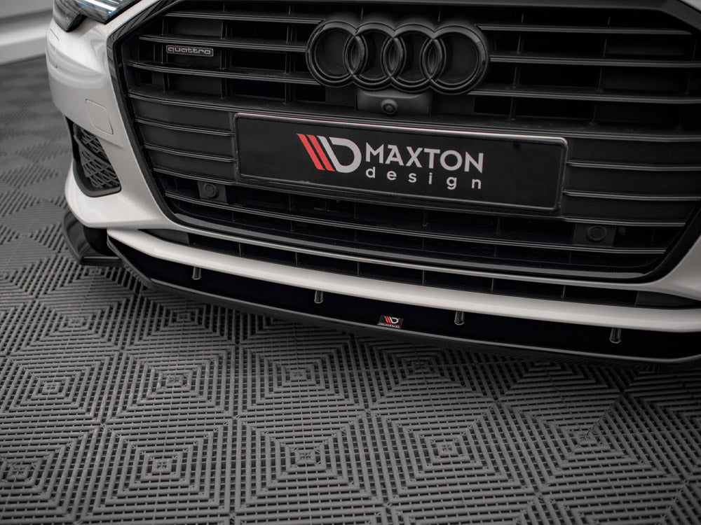 Front Splitter V.1 Audi A6 C8 Maxton Design