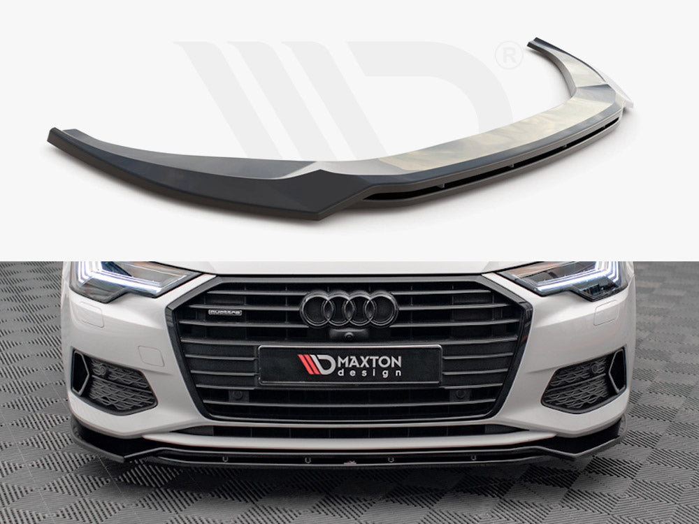 Front Splitter V.3 Audi A6 C8 Maxton Design