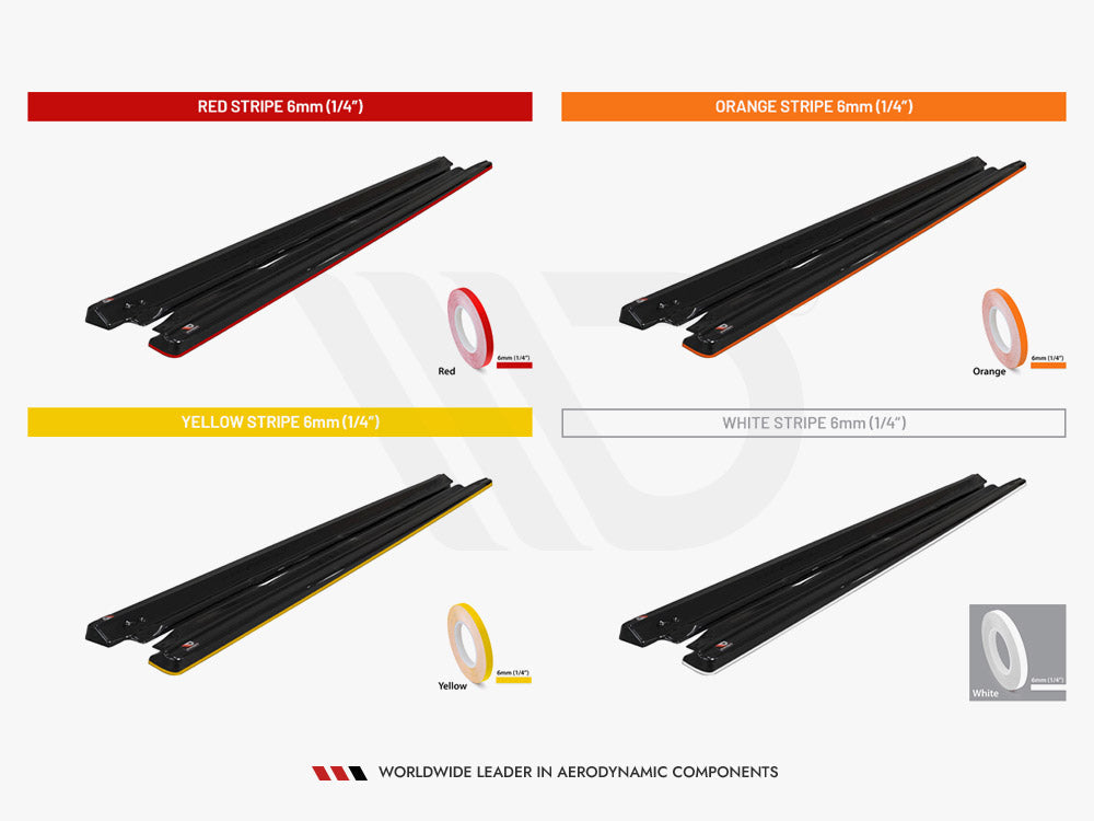 Side Skirts Diffusers V.2 Audi R8 Mk2 Facelift Maxton Design