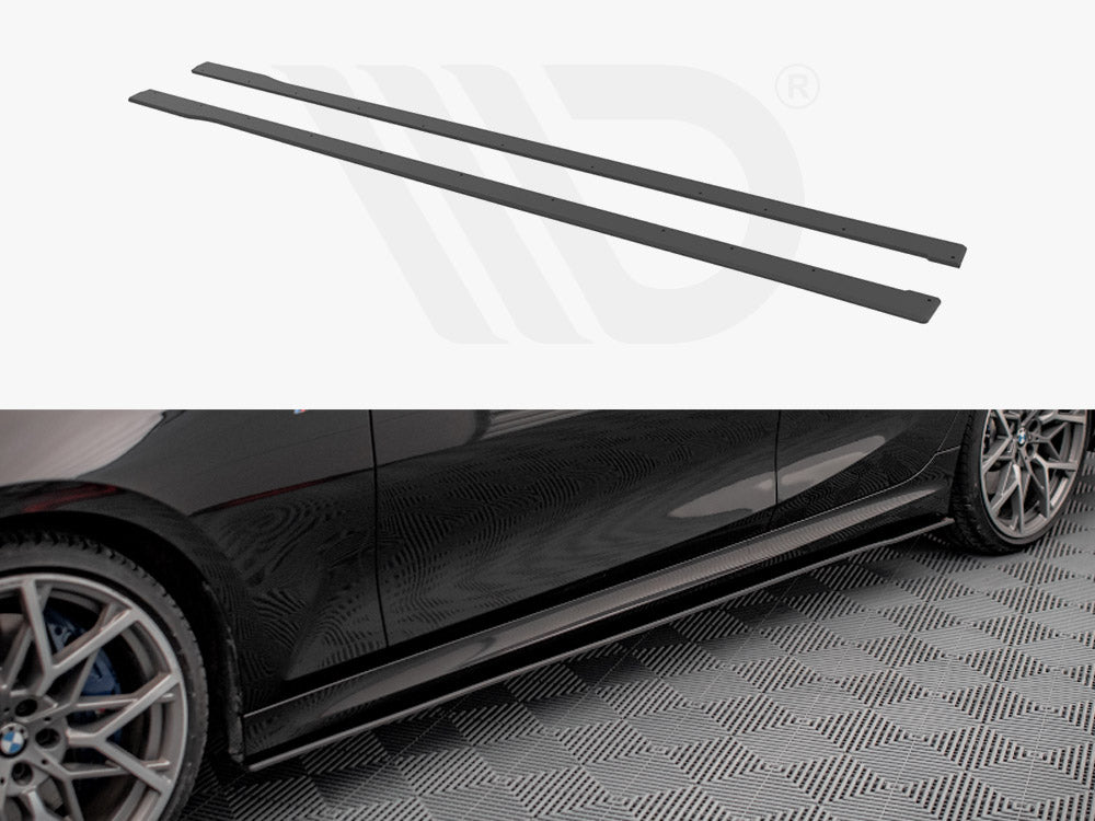 Street PRO Side Skirts Diffusers BMW 3 M-Pack G20 / G21 Maxton Design