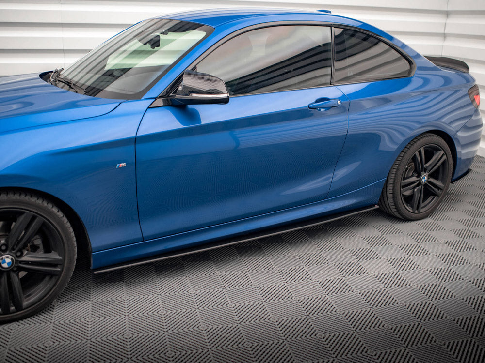 Street PRO Side Skirts Diffusers BMW 2 M-Pack F22 Maxton Design