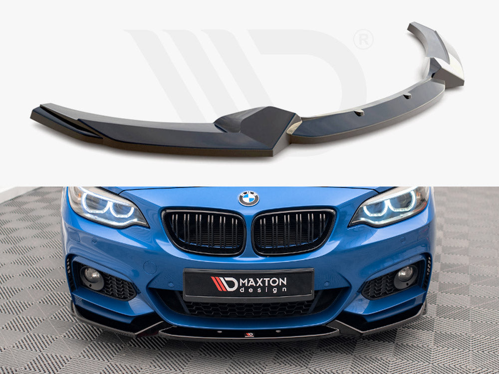 Front Splitter V.2 BMW 2 M-Pack F22 Maxton Design