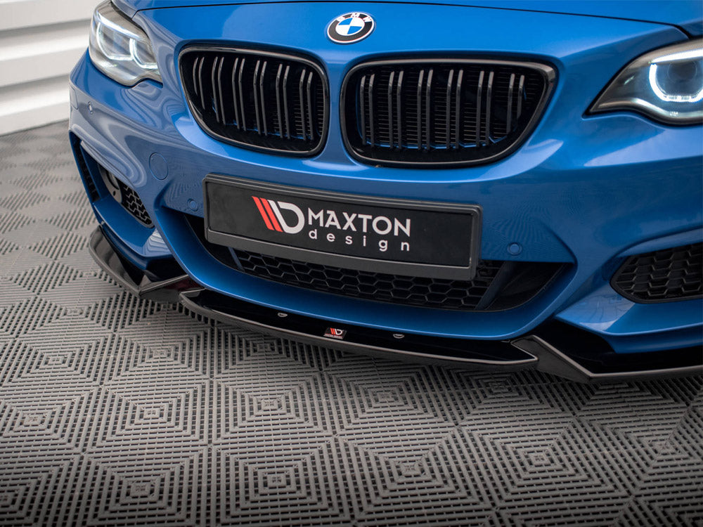 Front Splitter V.2 BMW 2 M-Pack F22 Maxton Design