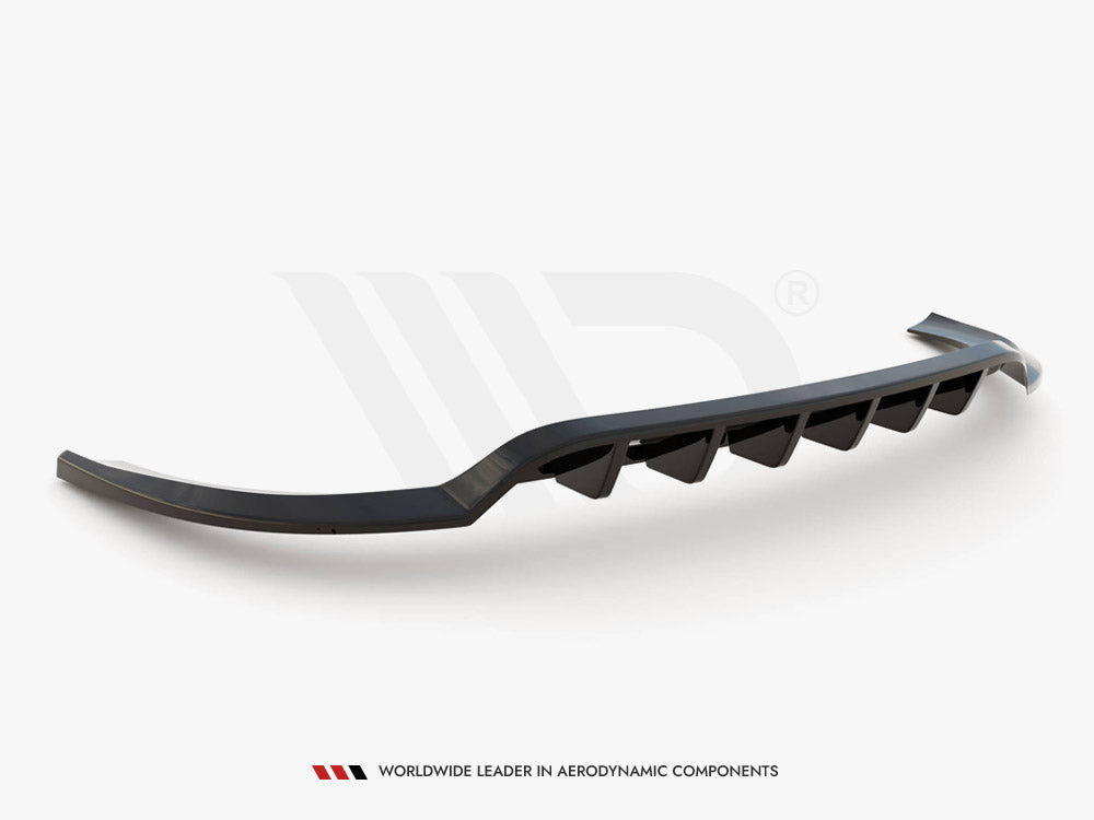 Central Rear Splitter (Vertical Bars) Hyundai IX35 Mk1 Maxton Design