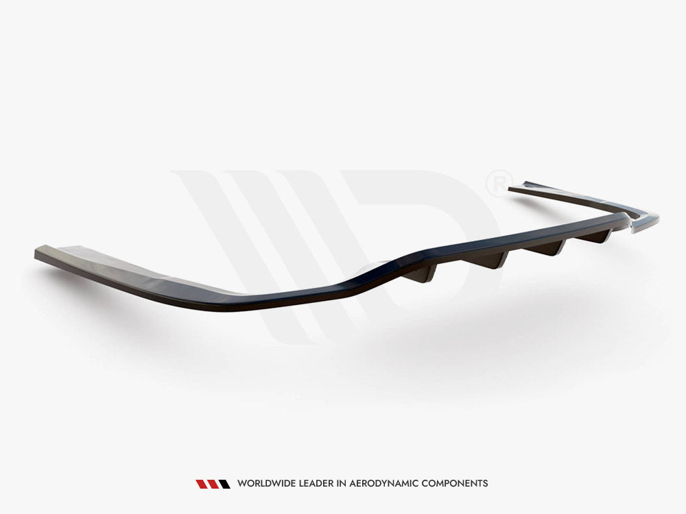 Central Rear Splitter (Vertical Bars) Mercedes E AMG Line W213 Facelift Maxton Design