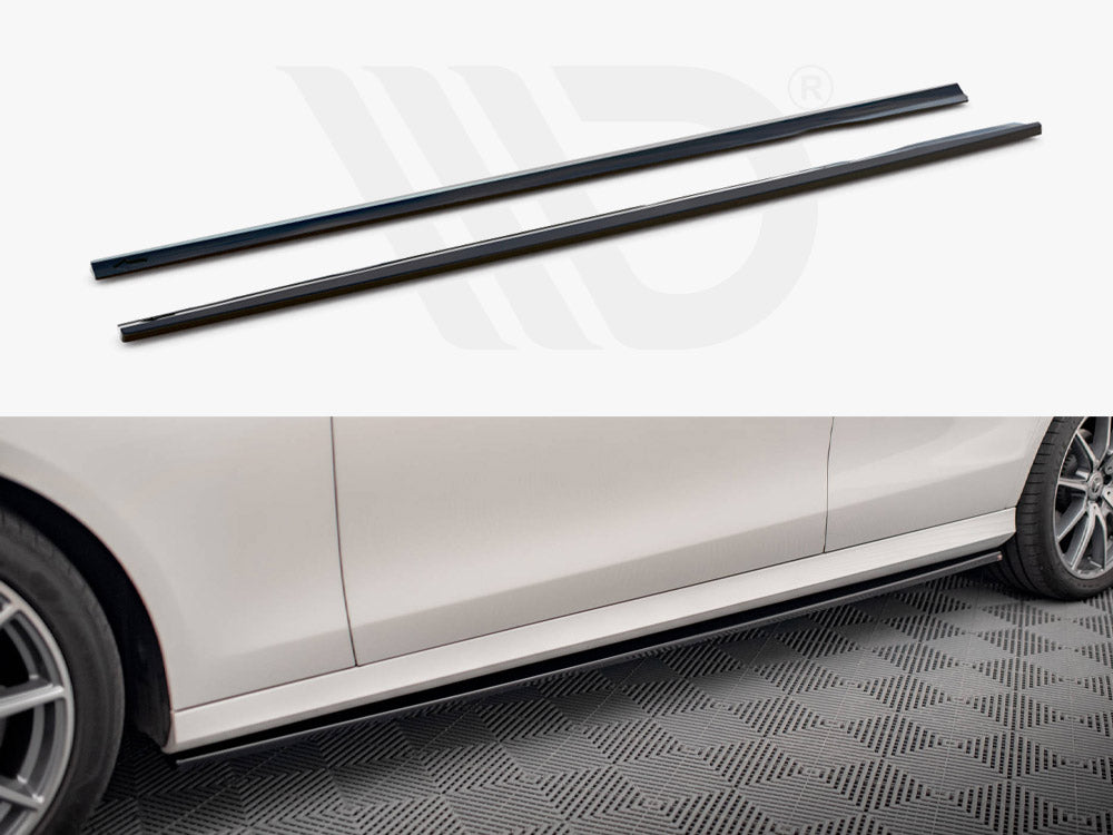 Side Skirts Diffusers Mercedes E AMG Line W213 Facelift Maxton Design