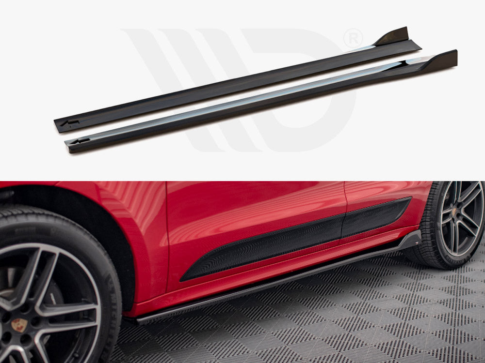 Side Skirts Diffusers Porsche Macan Mk1 Facelift Maxton Design