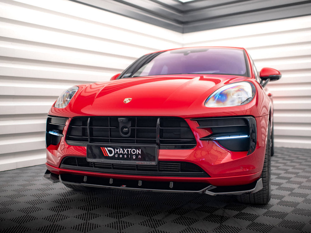 Front Splitter V.1 Porsche Macan Mk1 Facelift Maxton Design