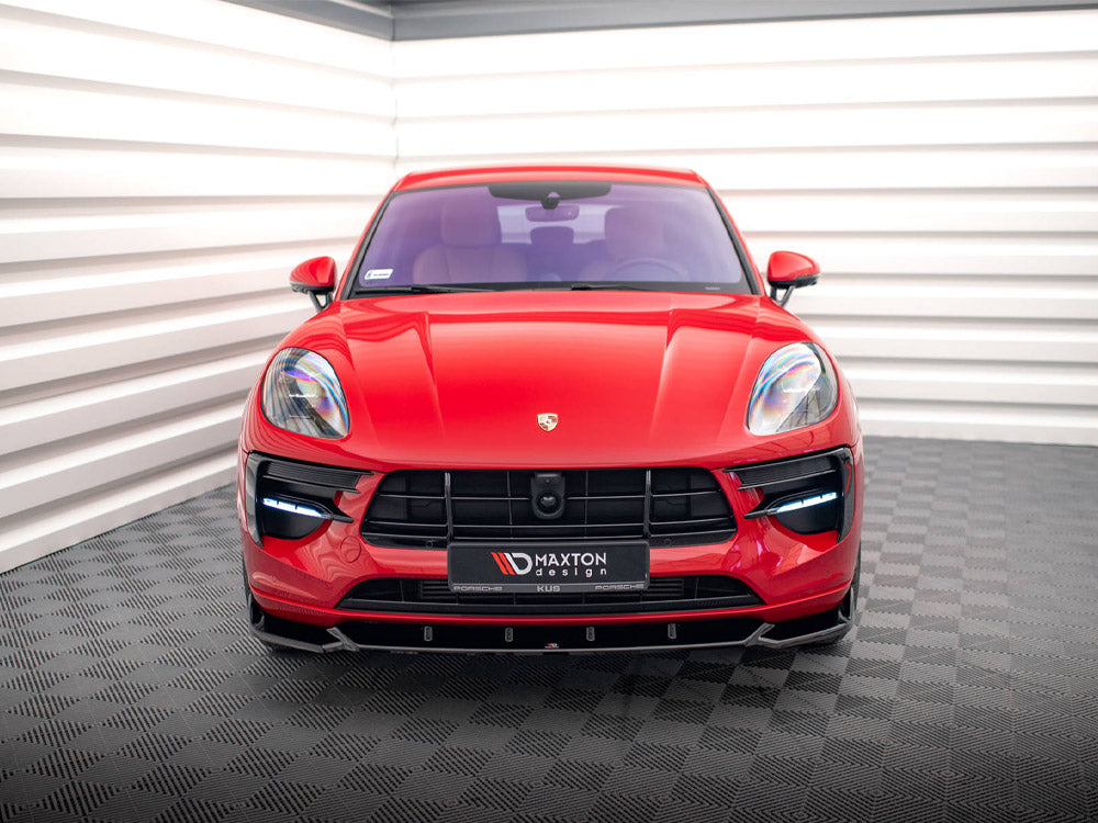 Front Splitter V.1 Porsche Macan Mk1 Facelift Maxton Design