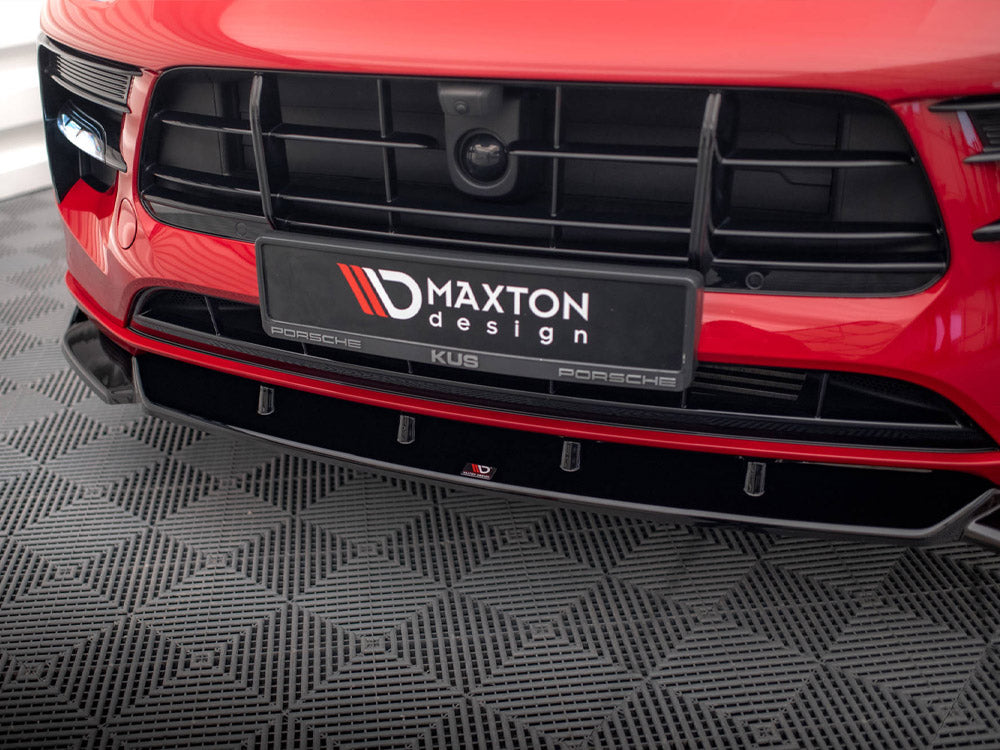 Front Splitter V.1 Porsche Macan Mk1 Facelift Maxton Design