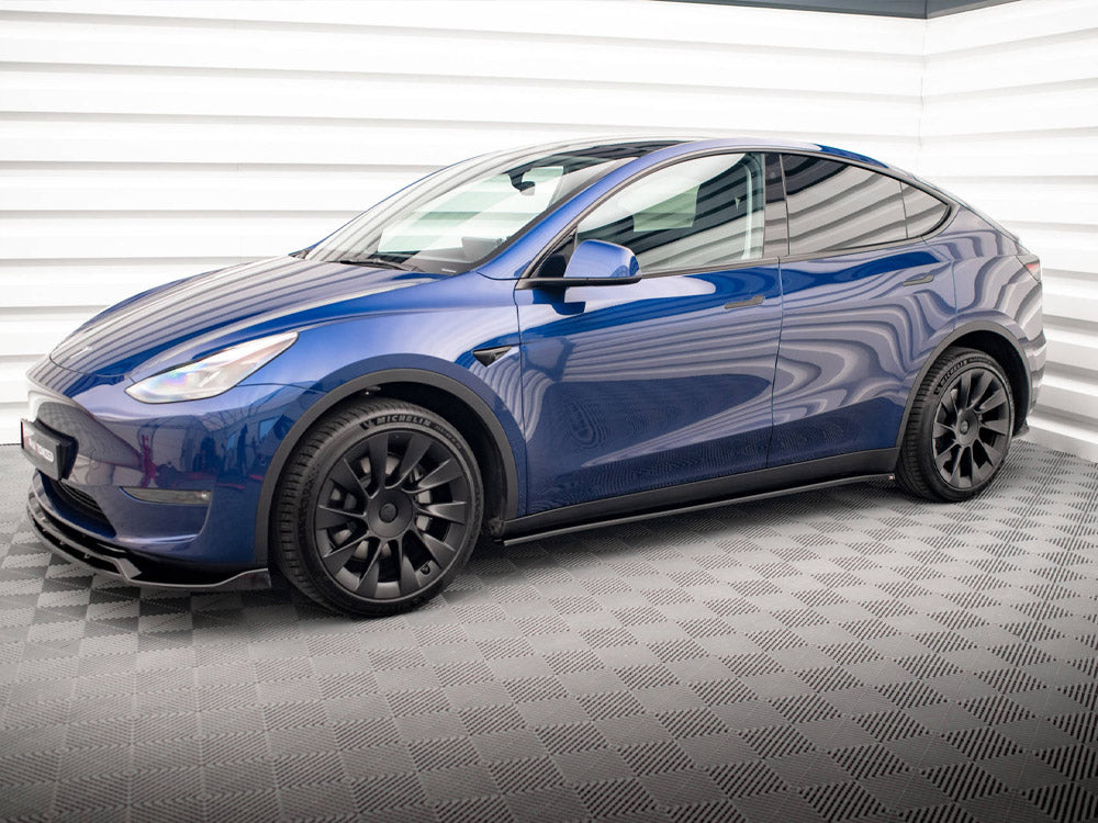 Side Skirts Diffusers V.2 Tesla Model Y Maxton Design