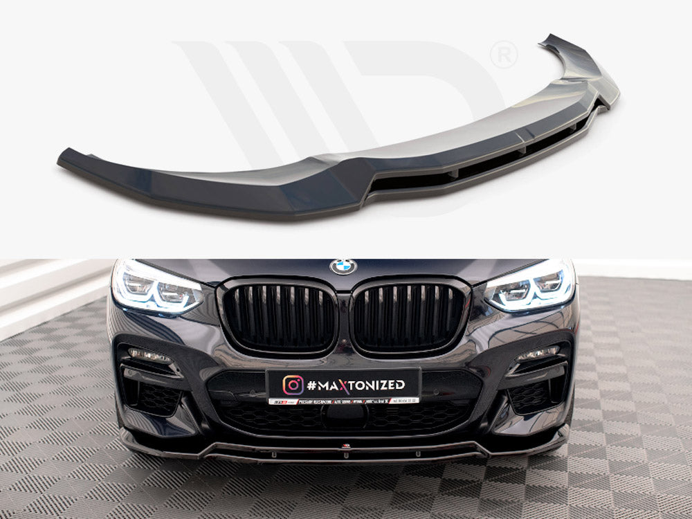 Front Splitter V.1 for BMW X3 M40d / M40i / M-Pack G01 Maxton Design