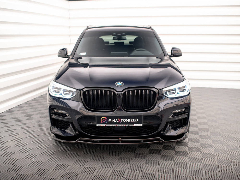 Front Splitter V.1 for BMW X3 M40d / M40i / M-Pack G01 Maxton Design