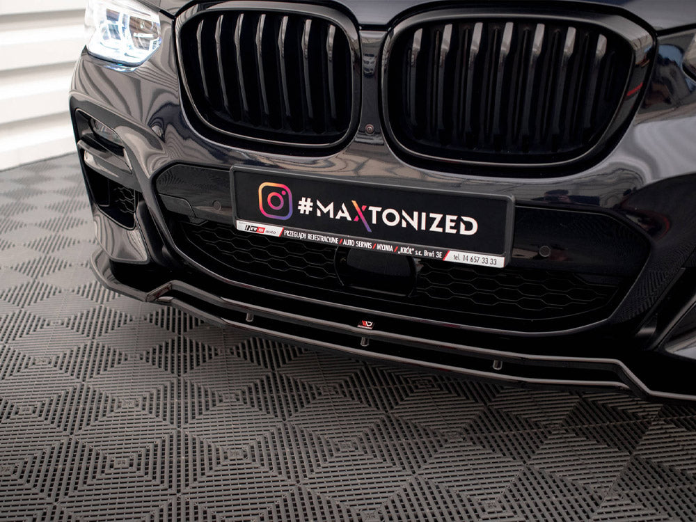 Front Splitter V.1 for BMW X3 M40d / M40i / M-Pack G01 Maxton Design