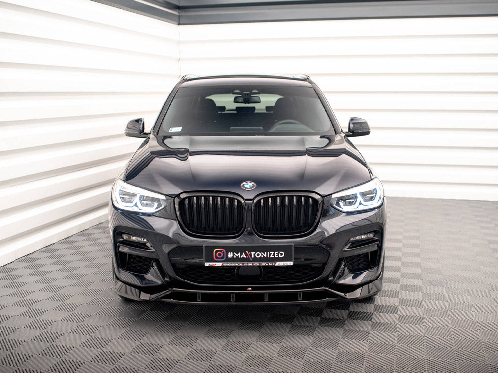 Front Splitter V.2 BMW X3 M40d / M40i / M-Pack G01 Maxton Design