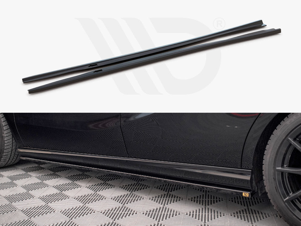 Side Skirts Diffusers Mercedes B W246 Facelift Maxton Design