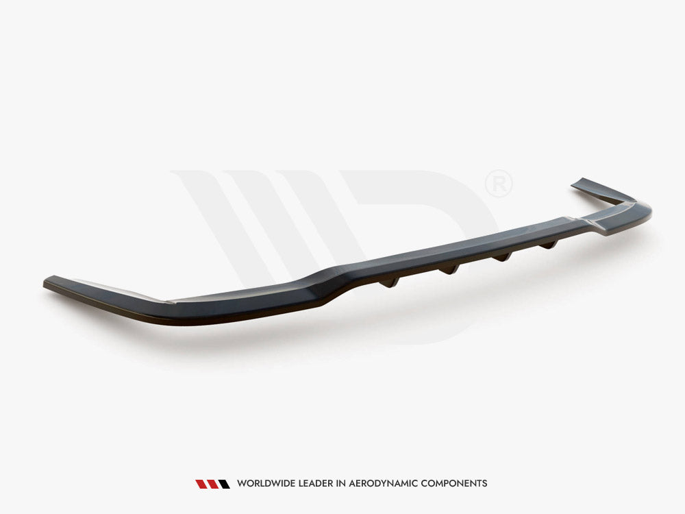 Central Rear Splitter (Vertical Bars) Mercedes B W246 Facelift Maxton Design